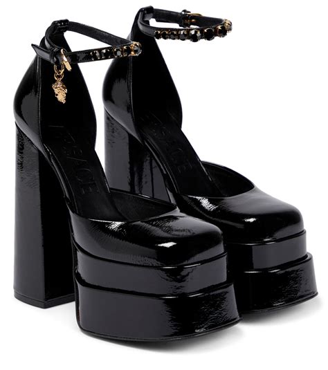 versace pumps with medusa head|versace platform medusa.